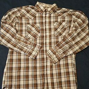 Ely Cattleman Shirts - Ely Cattleman snap button Western shirt XLT Ely Cattleman Shirts - Ely Cattleman snap button Western shirt XLT